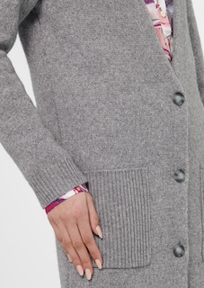 Strickjacke aus Schurwolle und Baumwolle thumbnail 6