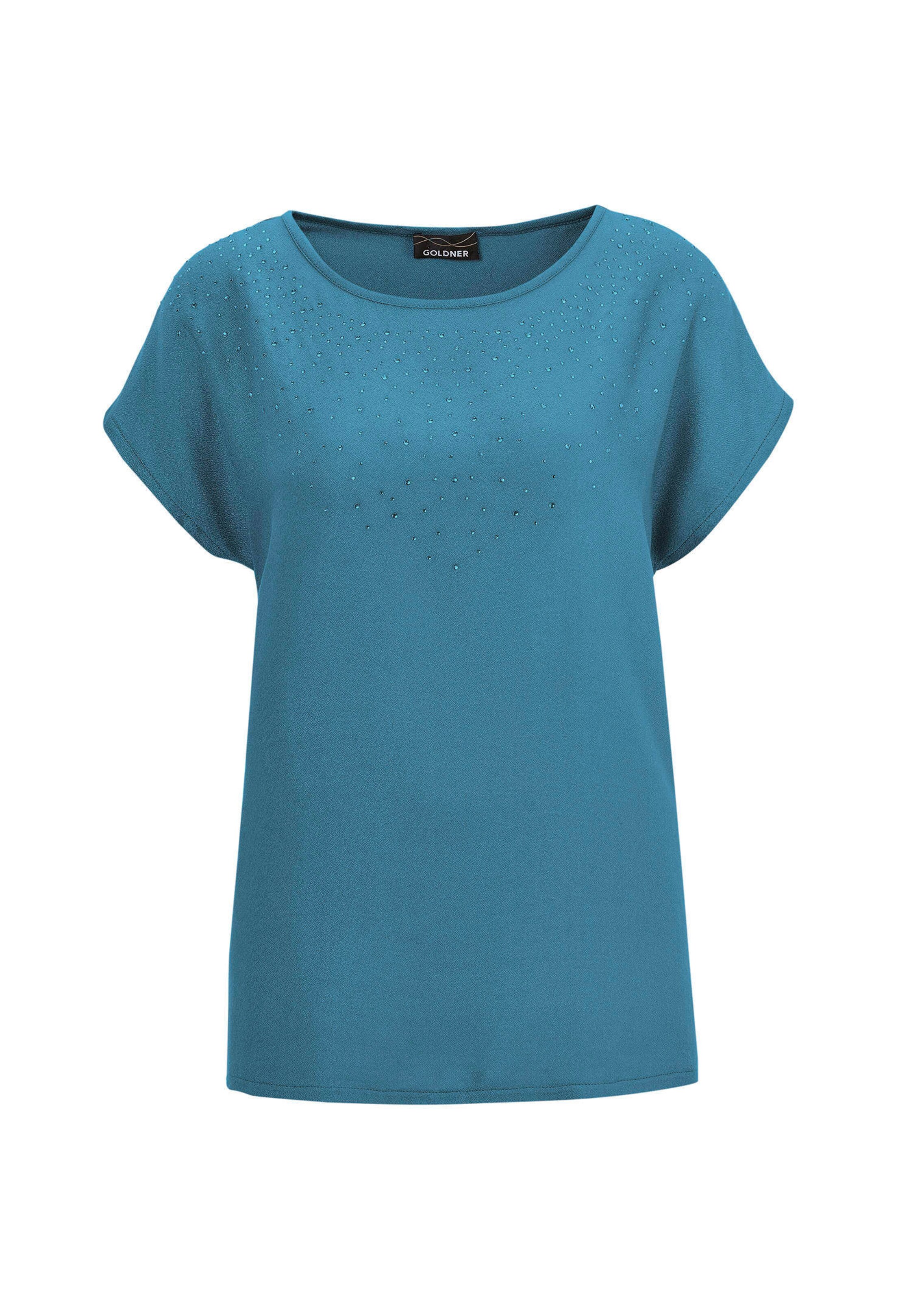 Bluse mit Glitzersteinen