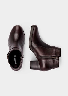 Stiefeletten aus Glattleder mit Zierelement thumbnail 2