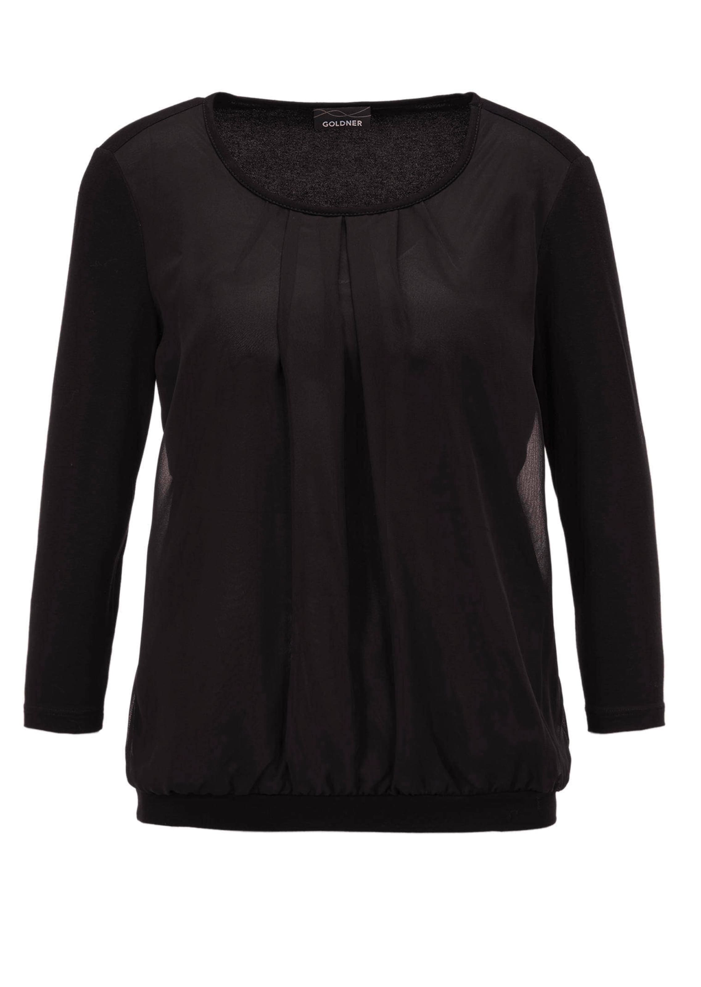Verzorgd shirt in elegante blouselook