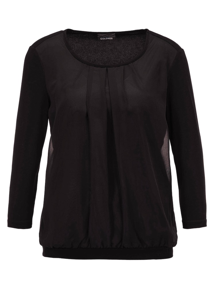 Gepflegtes Shirt in eleganter Blusen-Optik