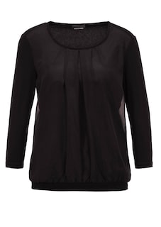 Élégant T-shirt aspect chemisier thumbnail 7