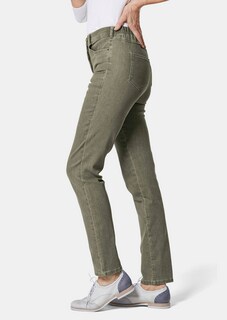 Schmale High-Stretch-Jeans LOUISA thumbnail 4