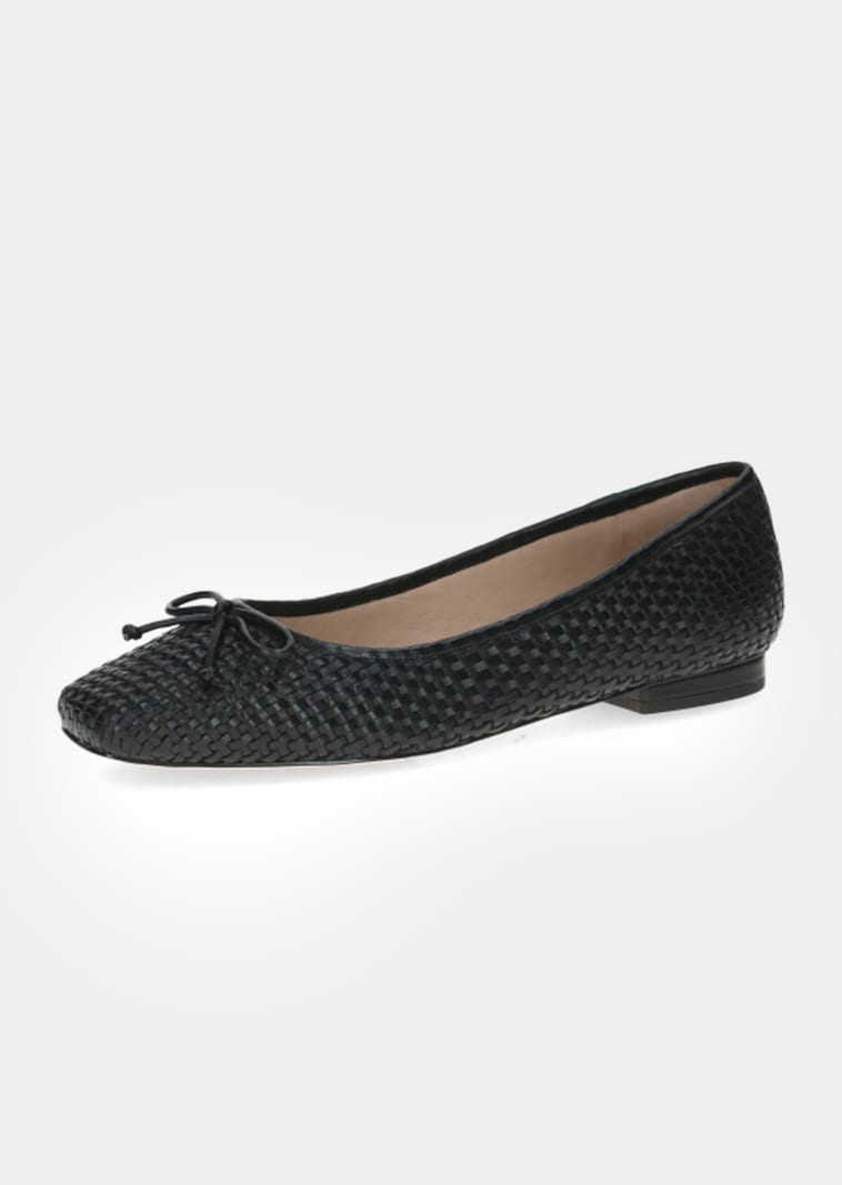 Ballerinas in eleganter Flechtoptik