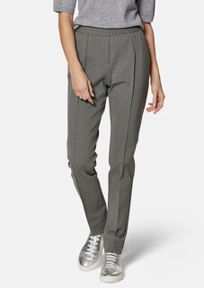 Schlanke Jerseyhose mit Biese thumbnail 2