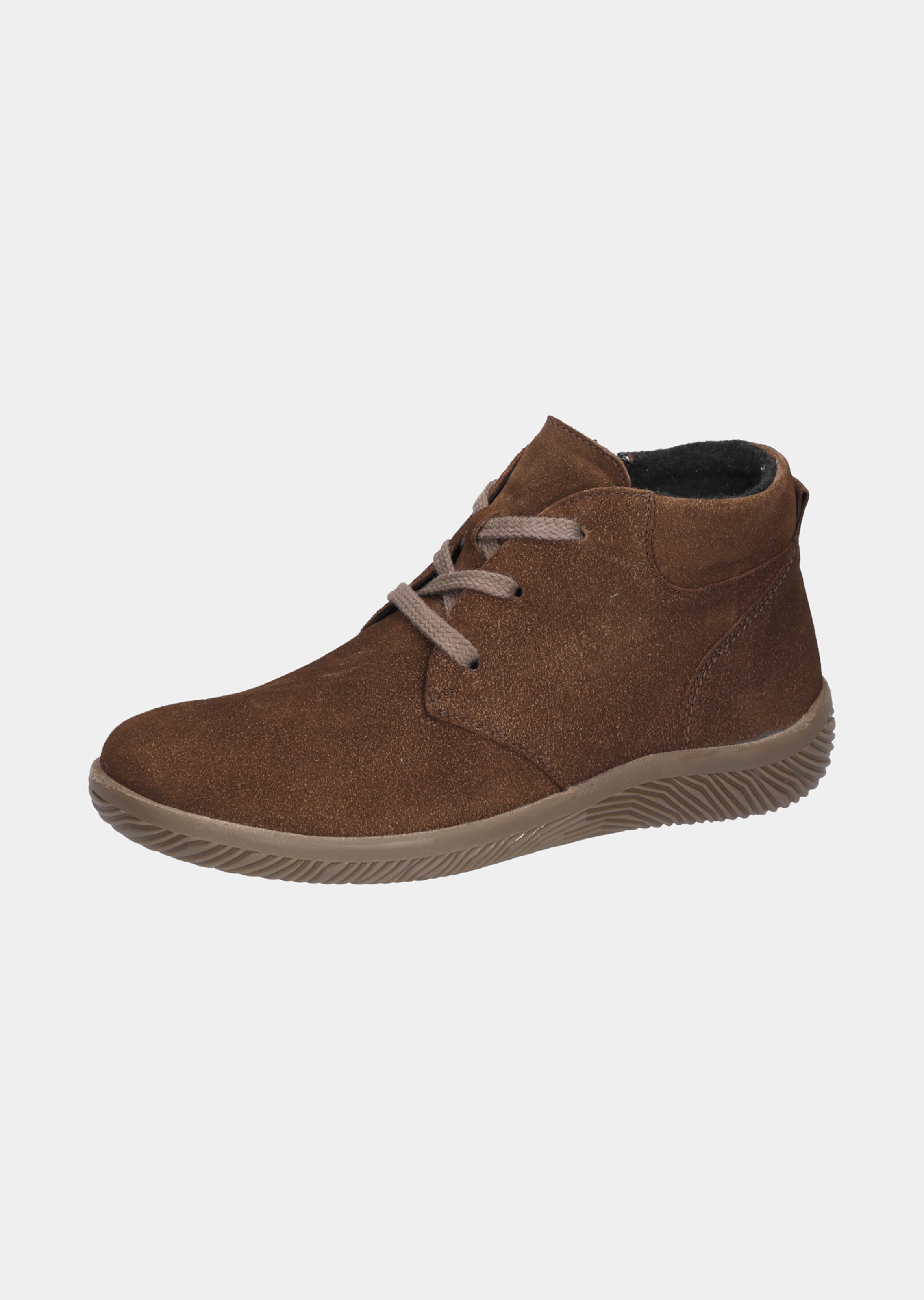 Halbschuhe aus Kalbsveloursleder