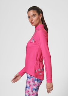 Radjacke mit Blätter-Foilprint thumbnail 5