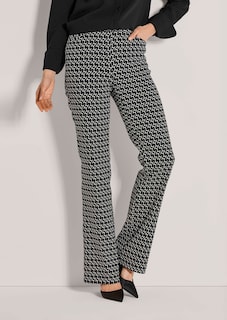 Bedruckte Schlupfhose in ausgestellter Form thumbnail 2