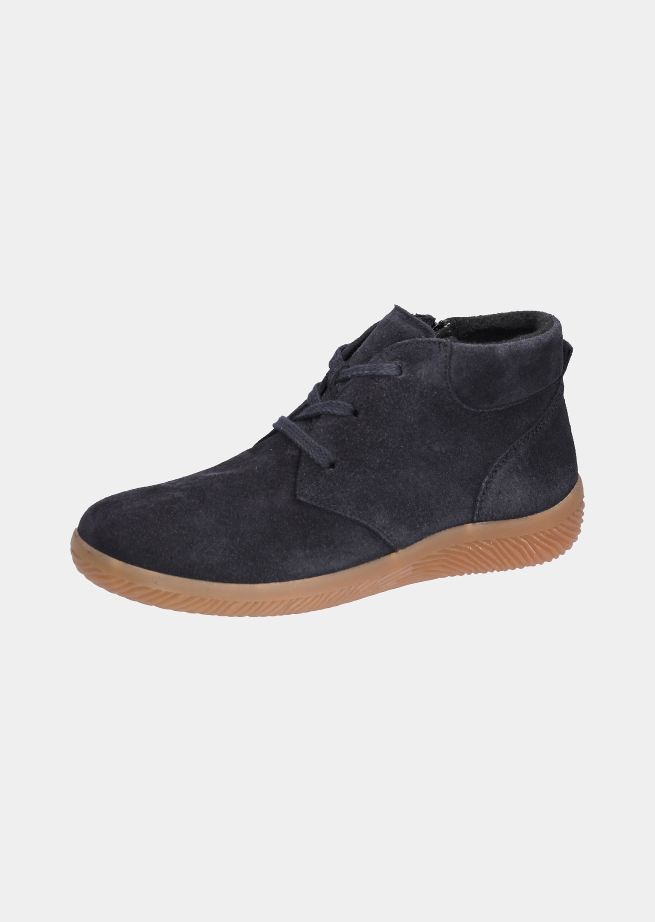 Halbschuhe aus Kalbsveloursleder