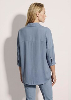 Bluse mit Matt-Glanz-Effekt thumbnail 4