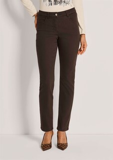 Schmal zulaufende Jeans mit Formbund thumbnail 2