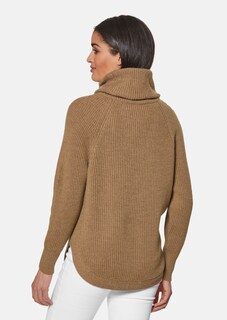 Capuchon-Pullover in Rippstrick thumbnail 4