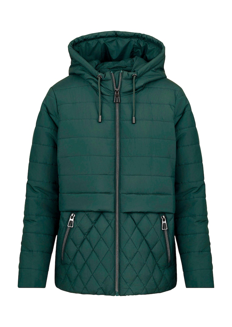 Veste matelassée effet superposé