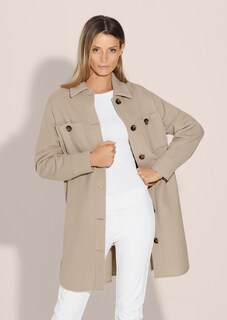 Weite Übergangsjacke im Shacket-Stil thumbnail 2