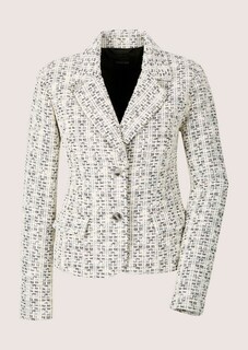 Blazer aus Tweed-Bouclé mit Pailletten thumbnail 7