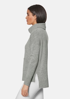 Rollkragen-Pullover mit Kaschmir thumbnail 5