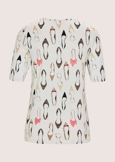 Kurzarm-Shirt mit Schuhmotiven thumbnail 8