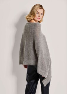Cashmere poncho thumbnail 4