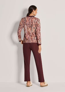 Pyjamas with an animal print and a V-neckline thumbnail 2