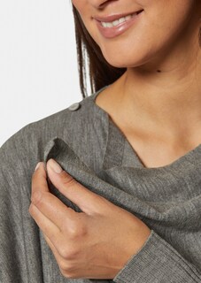 Two-in-One-Strick aus Jacke und Pullover thumbnail 6