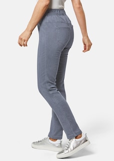 Jean en sweat denim coupe Slim Fit thumbnail 5