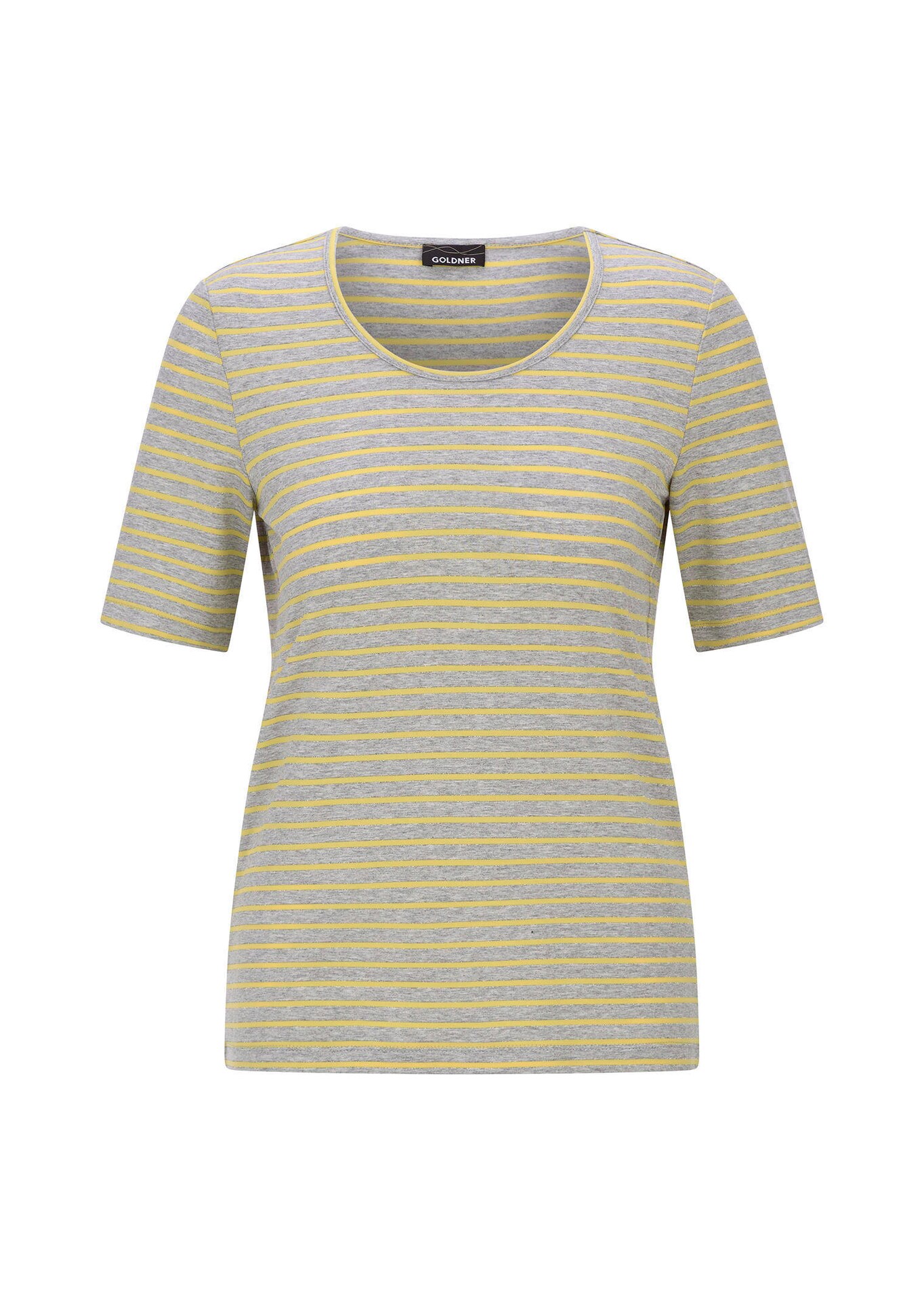 Gestreept shirt met glansgaren
