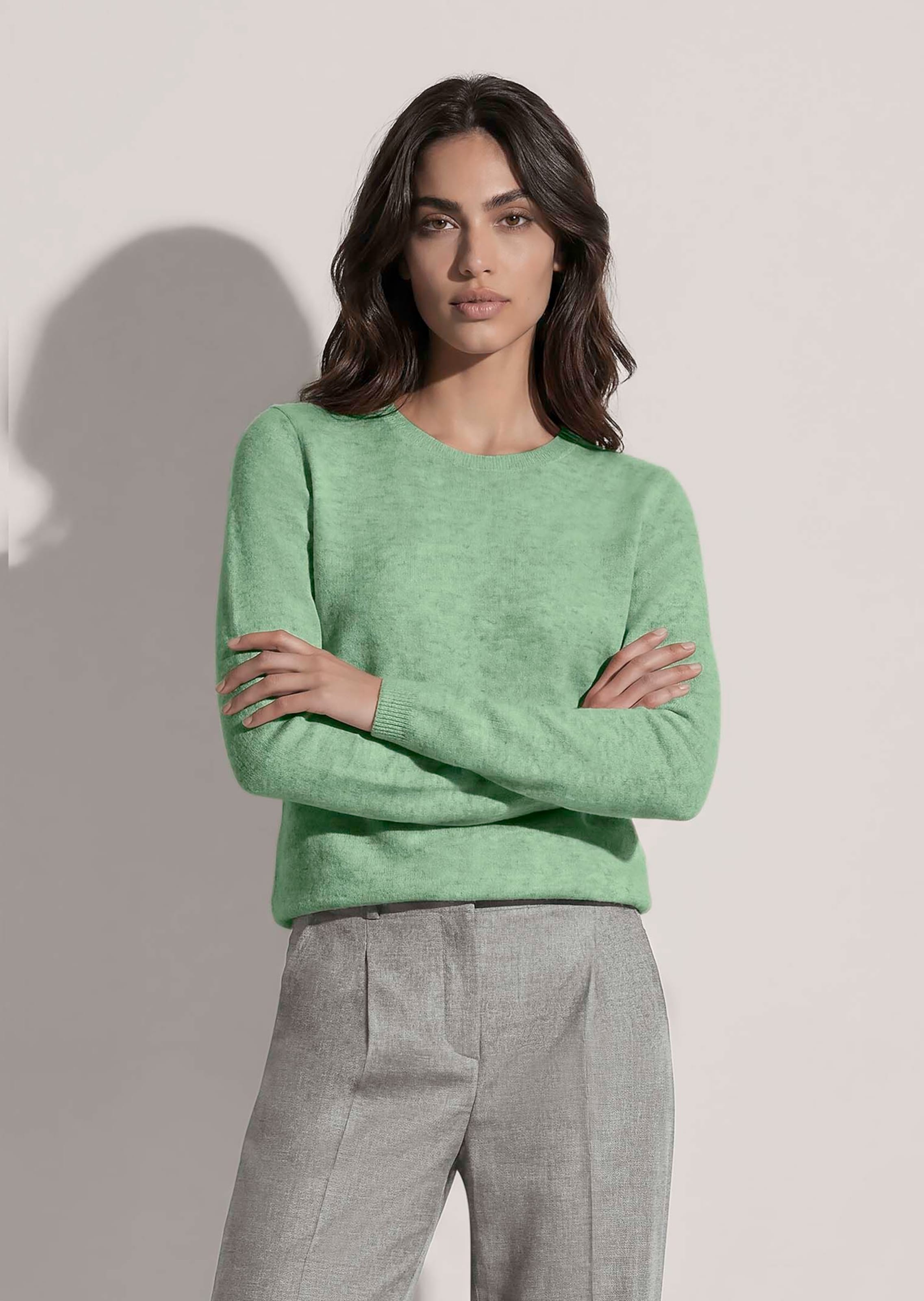 Trui met ronde hals, van Good Cashmere