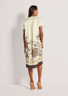 Viskosekleid mit Bordüre und Blütenmotiven thumbnail 4