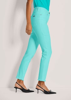 Jeans mit feinem Fransensaum thumbnail 5