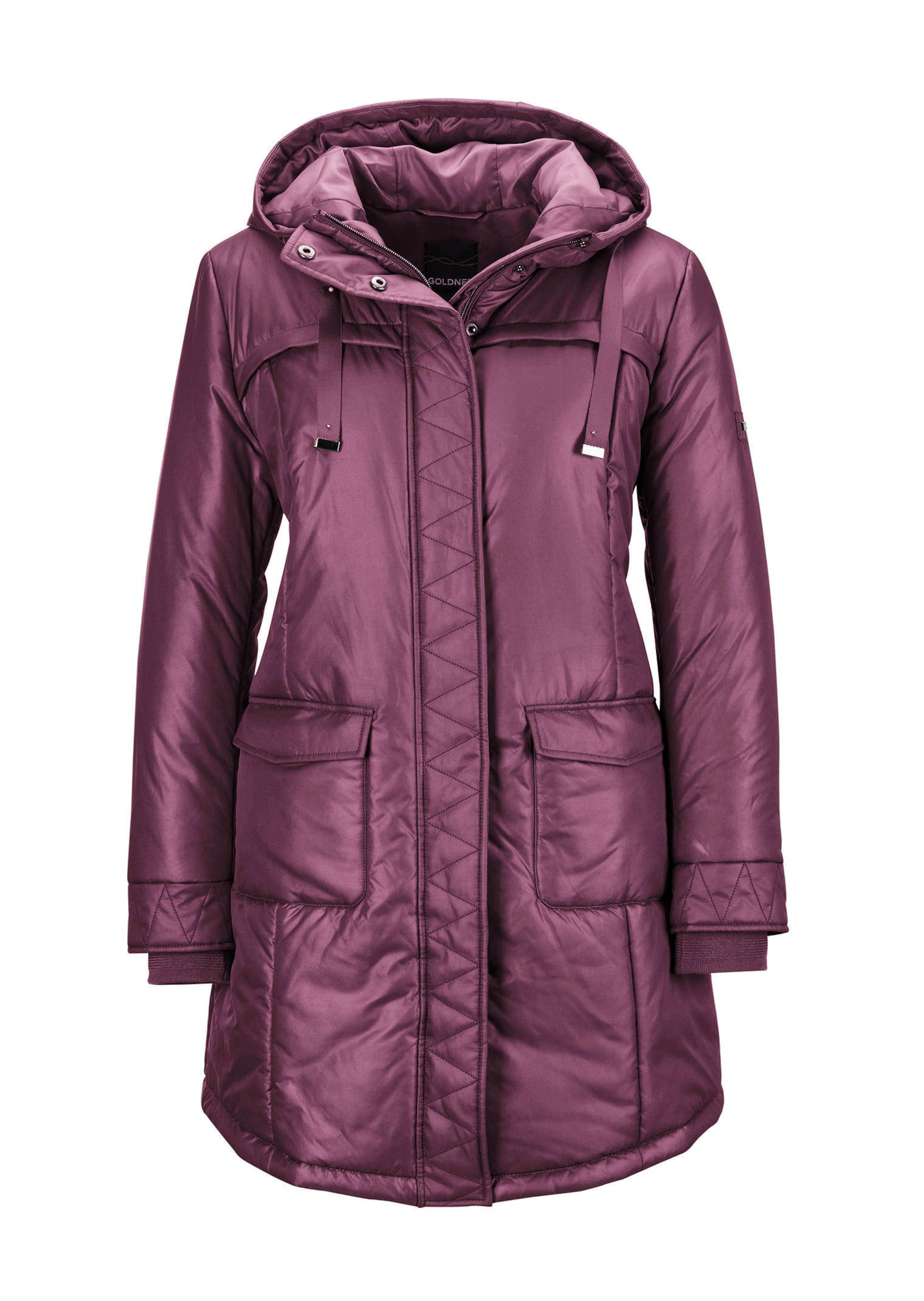 Sportieve anorak met warme wattering