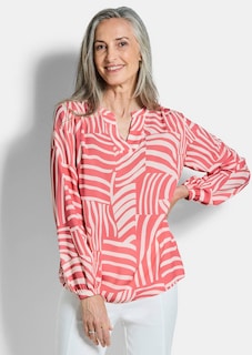 Lichte blouse van pure viscose thumbnail 1