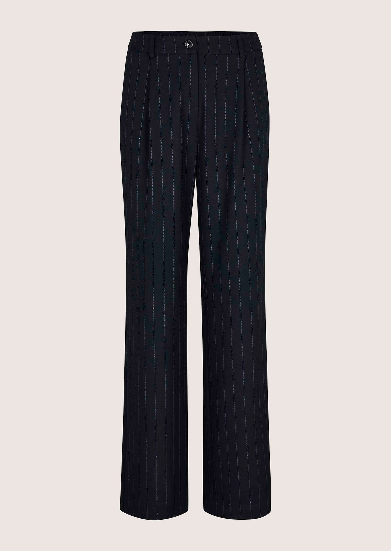 Pantalon rayé avec paillettes