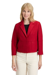 Blazer en laine foulée et viscose thumbnail 7