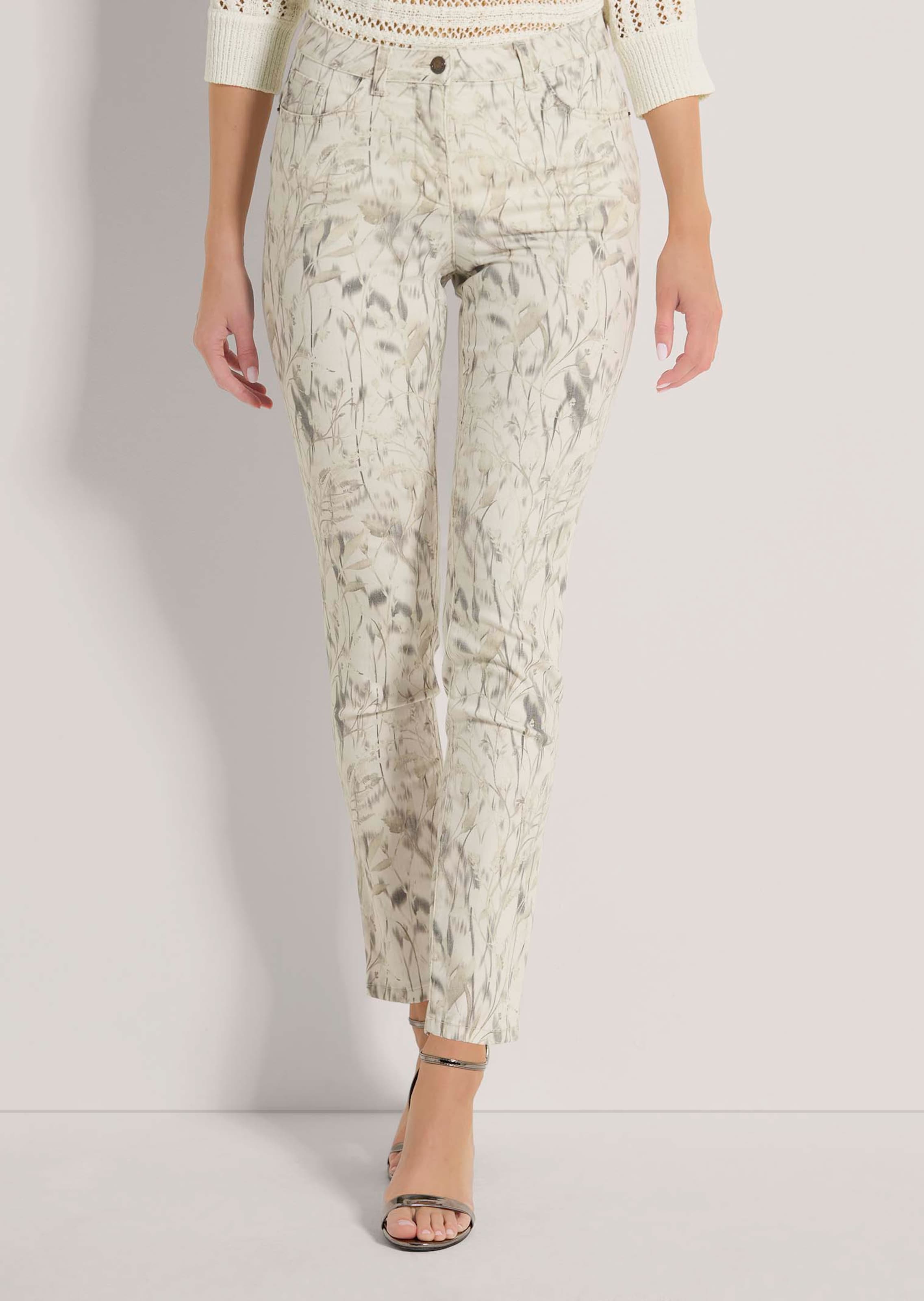 Stretch-Hose mit Unikat-Print