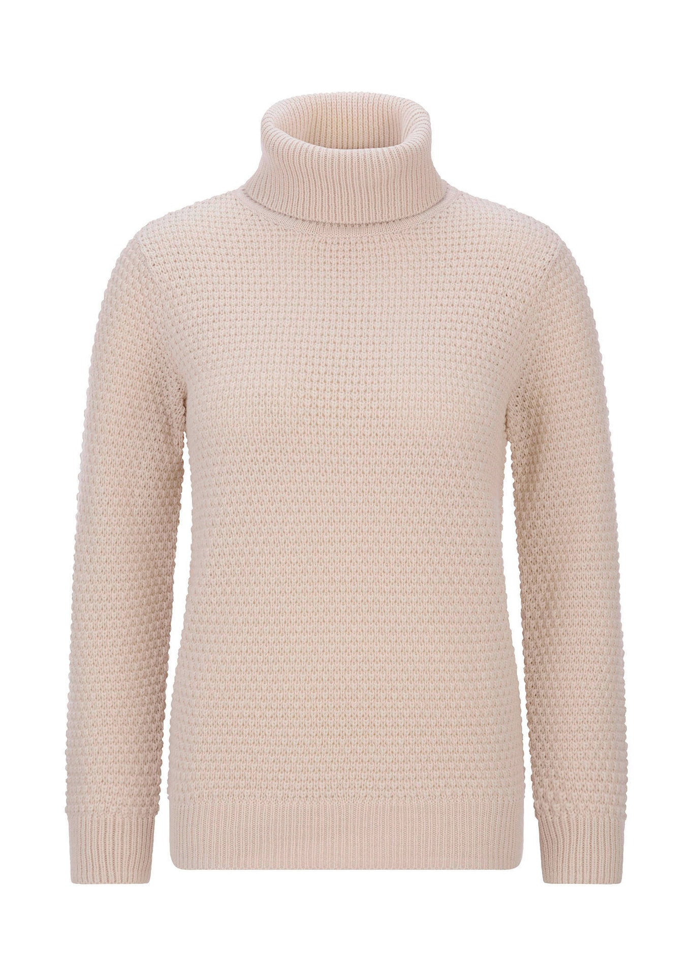 Warme tricot pullover met col