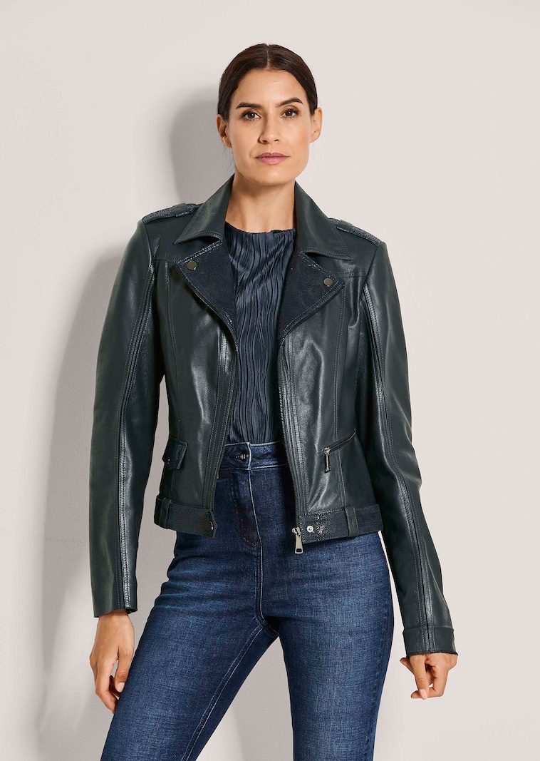 Veste. Cuir agneau nappa