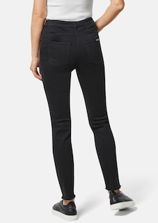 Jeans mit feinem Fransensaum thumbnail 4