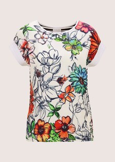 Rundhals-Shirt mit Unikat-Print thumbnail 7
