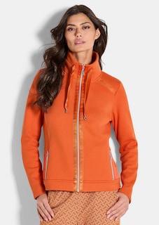 Schwere Sweatjacke mit Bändern thumbnail 2