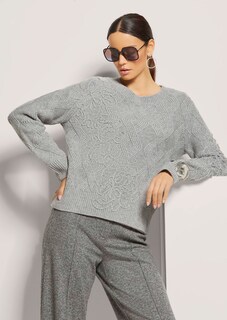 Rundhals-Pullover aus Schurwolle thumbnail 5