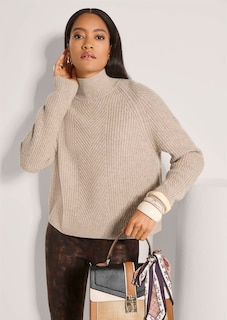 Weicher Pullover mit Stehkragen thumbnail 5