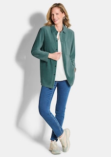 Veste en velours finement côtelé thumbnail 2