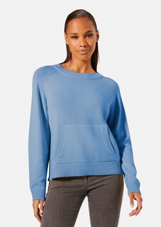 Rundhals-Pullover mit Känguru-Taschen thumbnail 2