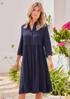 Kleid in Hemdblusenform thumbnail 7
