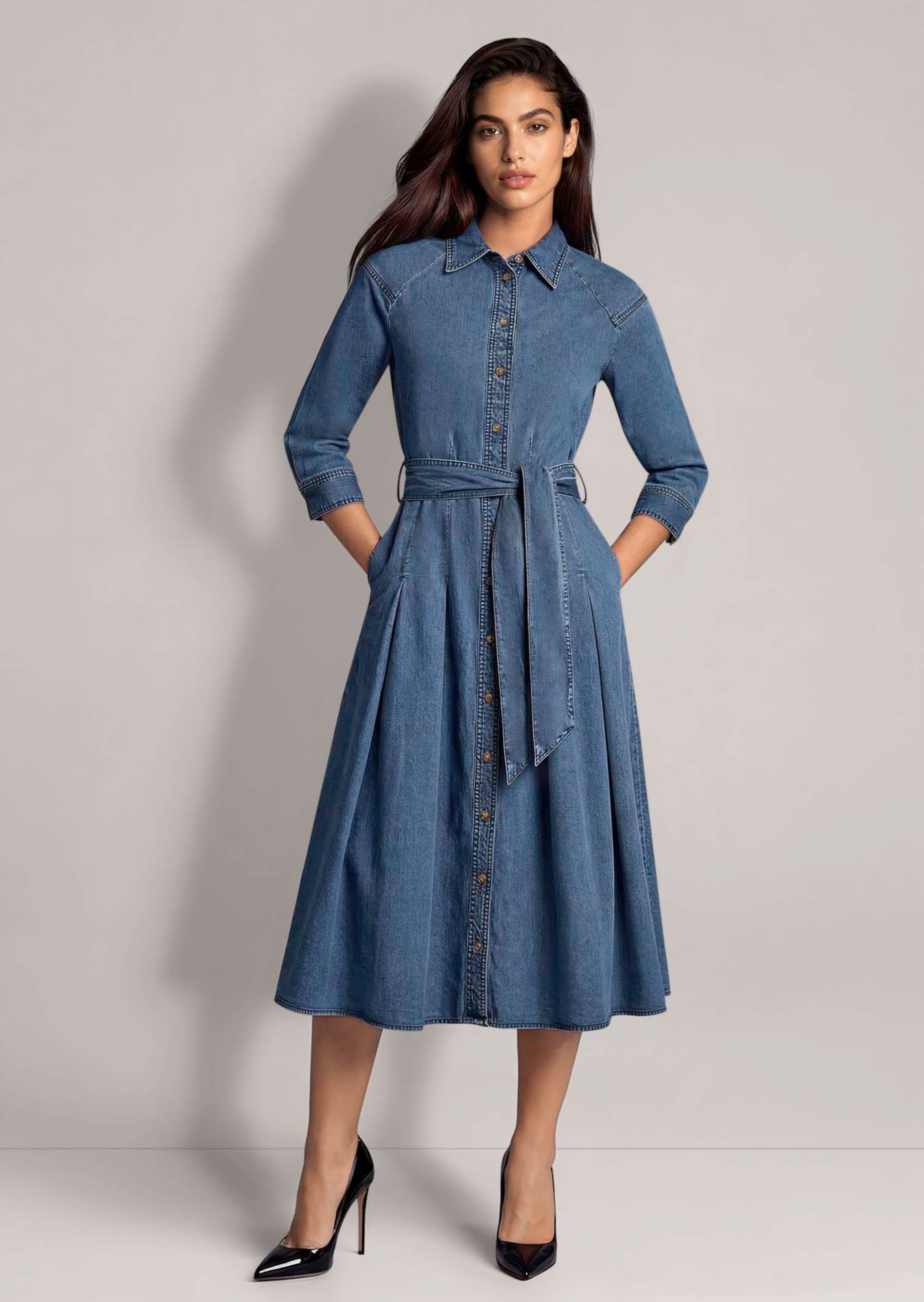 Robe en jean tendance