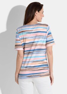 T-shirt en jersey à rayures thumbnail 2