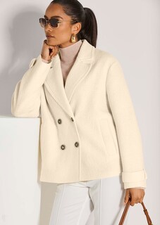 Zweireihiger Schurwoll-Blazer thumbnail 5
