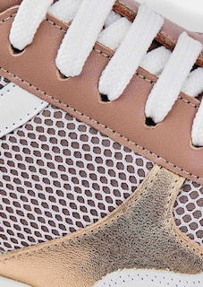 Baskets avec détail en tissu filet thumbnail 3