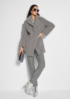 Faux fur coat thumbnail 1