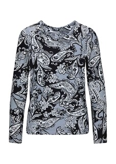 Viskoseshirt mit kontraststarkem Paisleymuster thumbnail 6